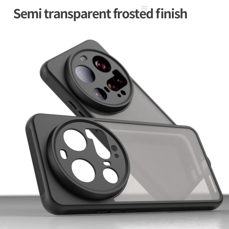 For Xiaomi 15 Ultra Fan Dun Series TPU Hybrid PC Frosted Phone Case