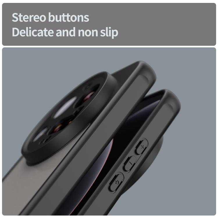 For Xiaomi 15 Ultra Fan Dun Series TPU Hybrid PC Frosted Phone Case