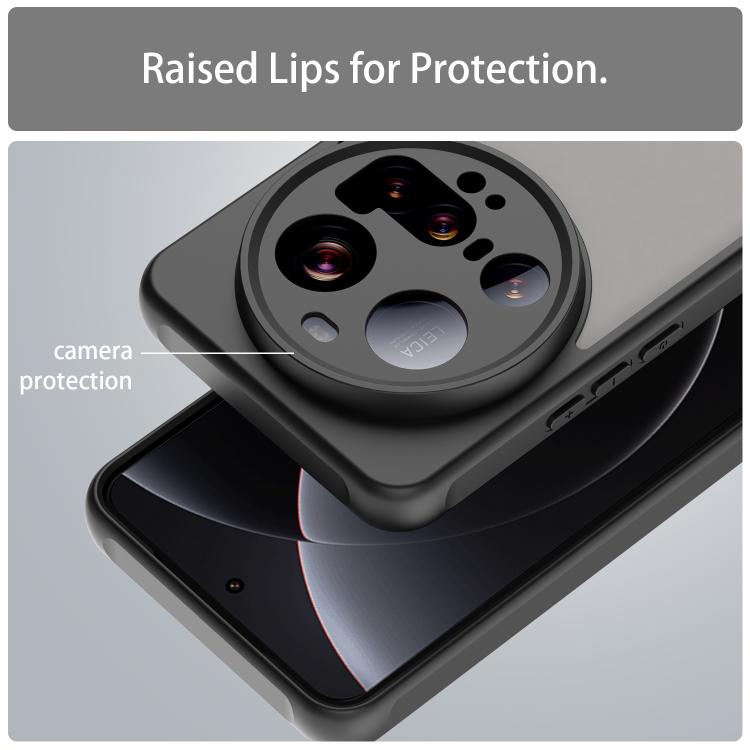 For Xiaomi 15 Ultra Fan Dun Series TPU Hybrid PC Frosted Phone Case
