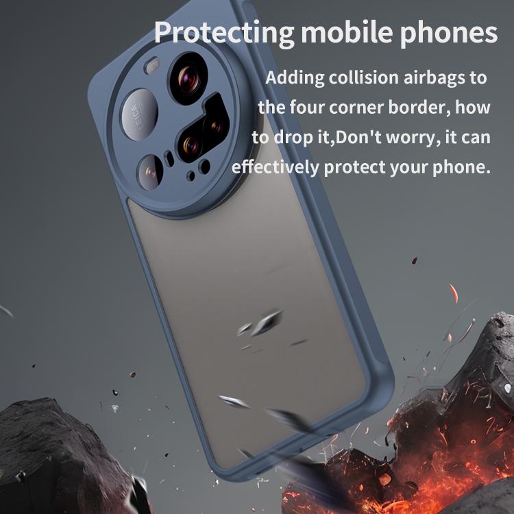 For Xiaomi 15 Ultra Fan Dun Series TPU Hybrid PC Frosted Phone Case