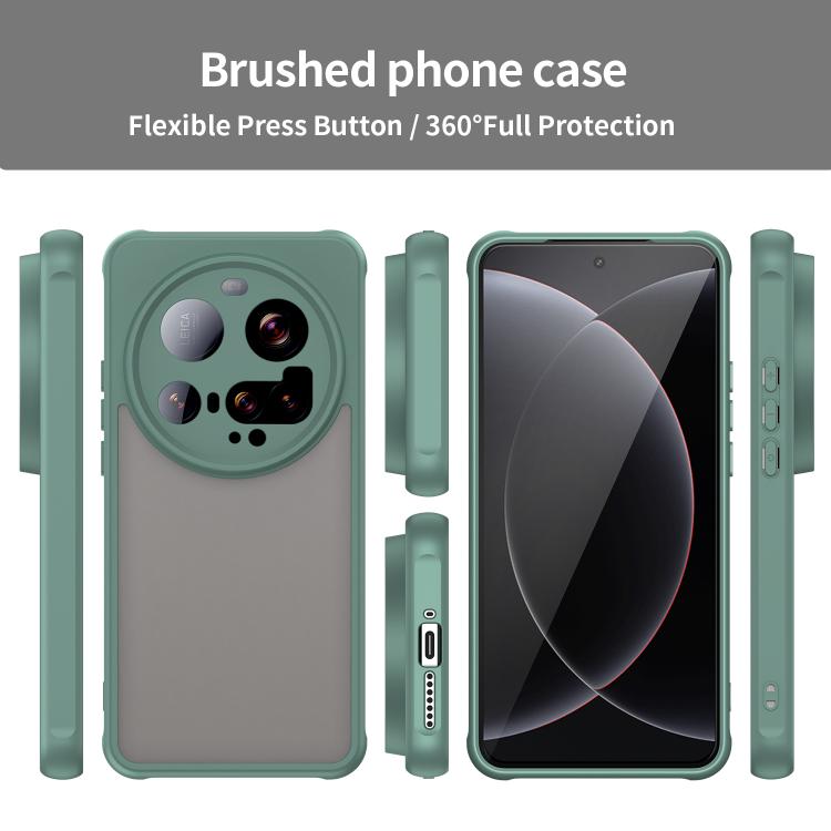 For Xiaomi 15 Ultra Fan Dun Series TPU Hybrid PC Frosted Phone Case