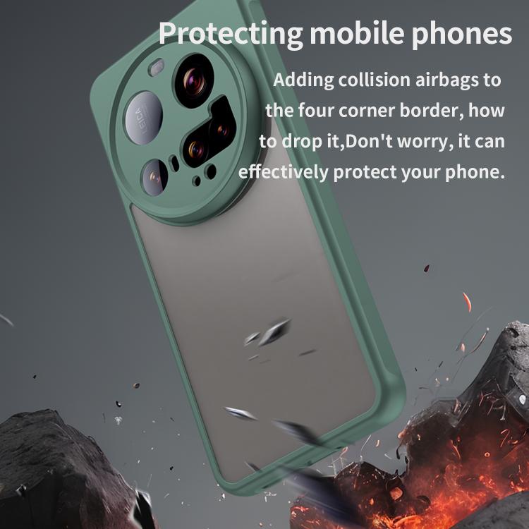 For Xiaomi 15 Ultra Fan Dun Series TPU Hybrid PC Frosted Phone Case
