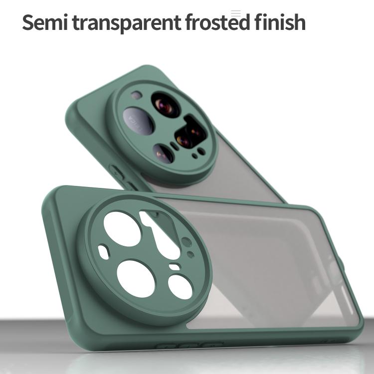 For Xiaomi 15 Ultra Fan Dun Series TPU Hybrid PC Frosted Phone Case