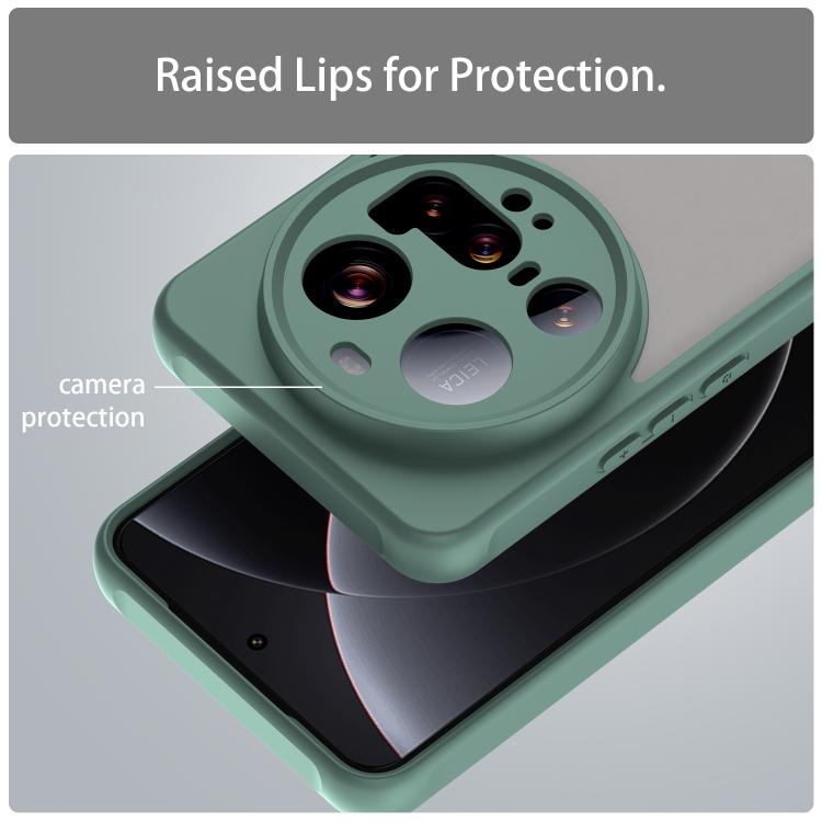 For Xiaomi 15 Ultra Fan Dun Series TPU Hybrid PC Frosted Phone Case