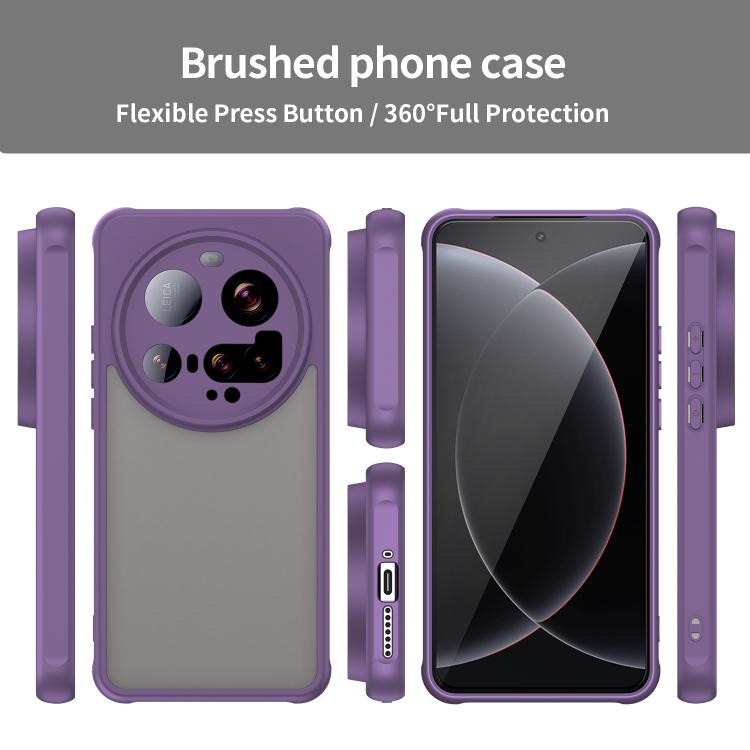For Xiaomi 15 Ultra Fan Dun Series TPU Hybrid PC Frosted Phone Case