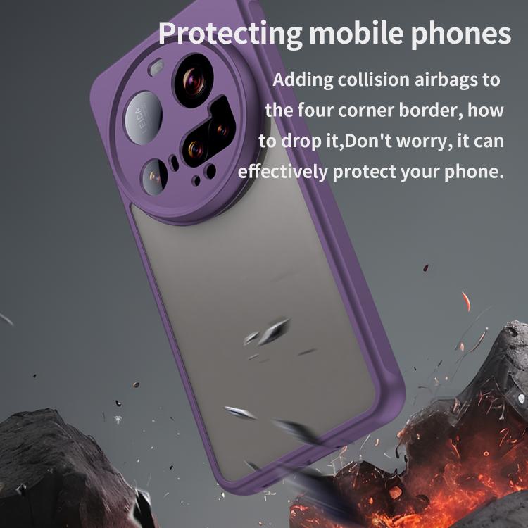 For Xiaomi 15 Ultra Fan Dun Series TPU Hybrid PC Frosted Phone Case