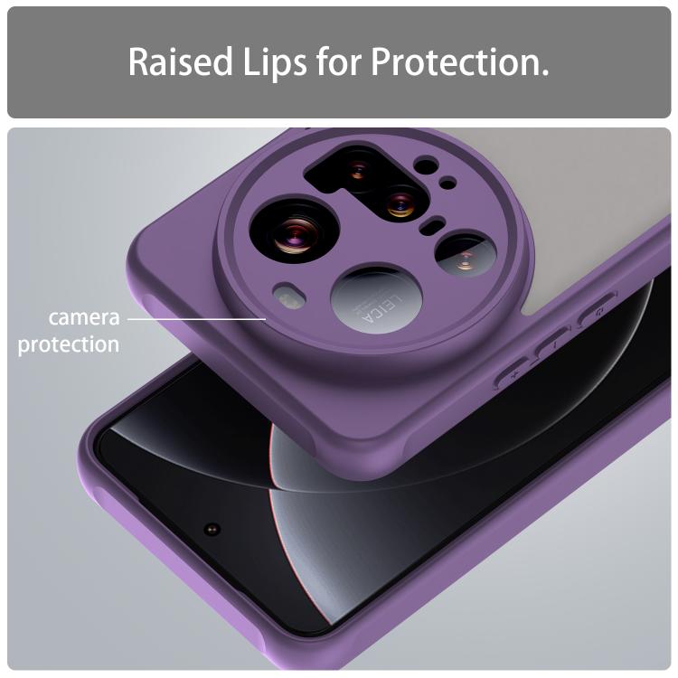 For Xiaomi 15 Ultra Fan Dun Series TPU Hybrid PC Frosted Phone Case
