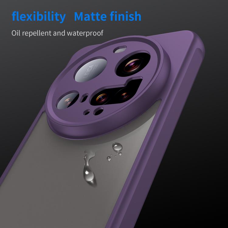 For Xiaomi 15 Ultra Fan Dun Series TPU Hybrid PC Frosted Phone Case