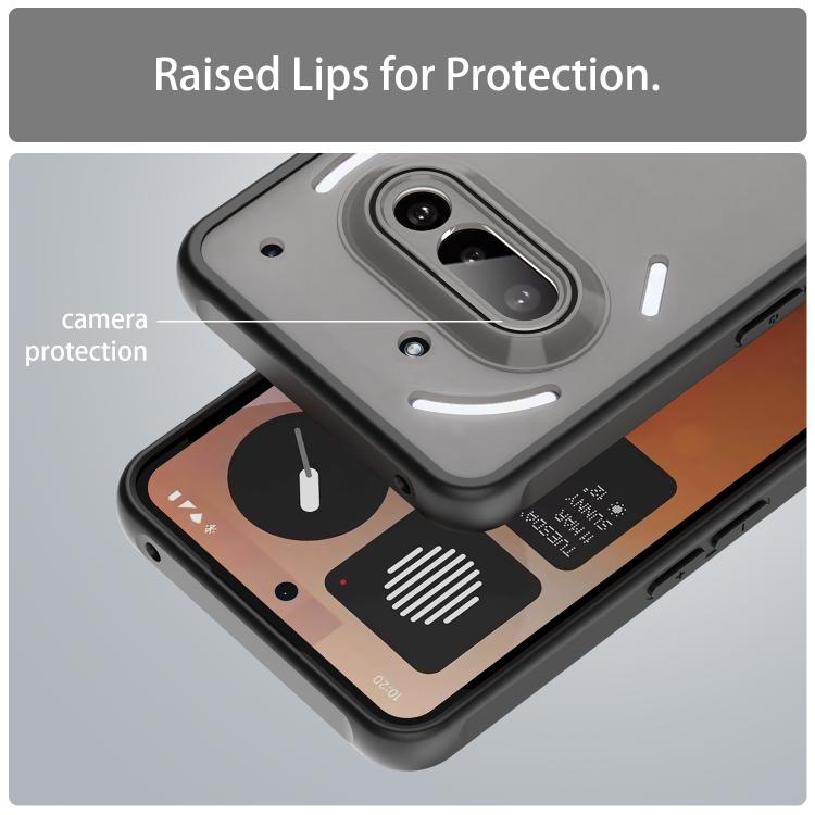 For Nothing Phone 3a Fan Dun Series TPU Hybrid PC Frosted Phone Case