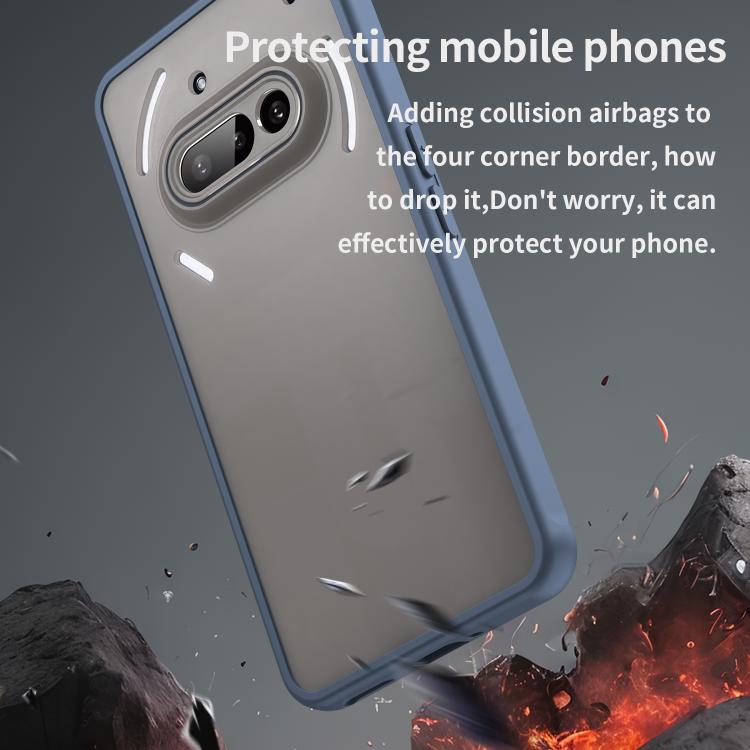 For Nothing Phone 3a Fan Dun Series TPU Hybrid PC Frosted Phone Case