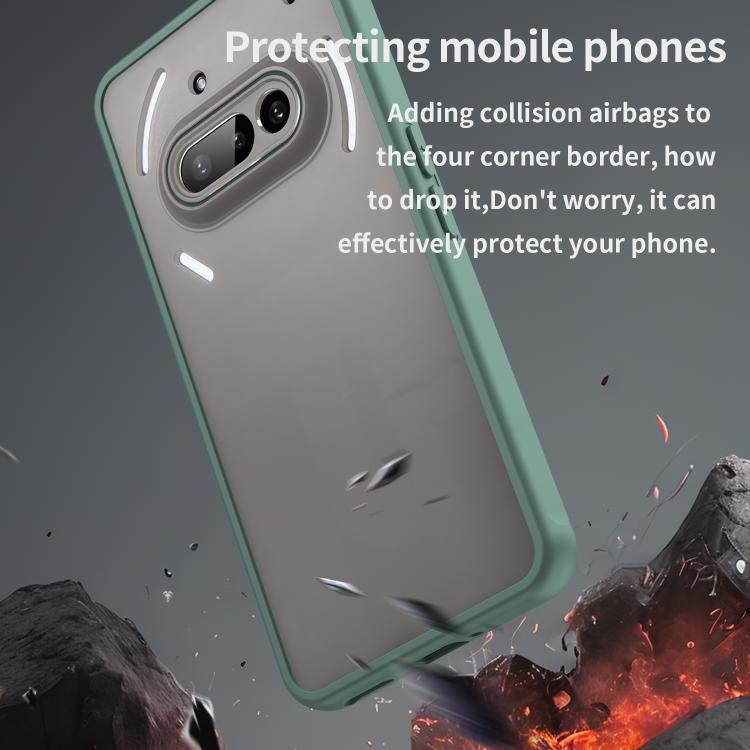 For Nothing Phone 3a Fan Dun Series TPU Hybrid PC Frosted Phone Case