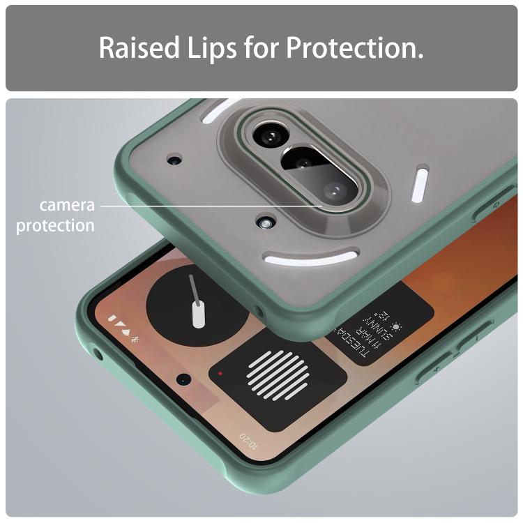 For Nothing Phone 3a Fan Dun Series TPU Hybrid PC Frosted Phone Case