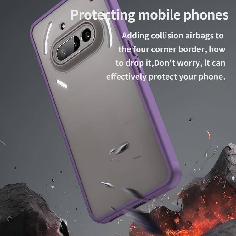 For Nothing Phone 3a Fan Dun Series TPU Hybrid PC Frosted Phone Case