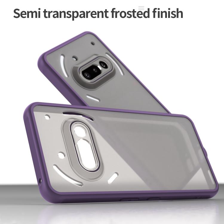 For Nothing Phone 3a Fan Dun Series TPU Hybrid PC Frosted Phone Case