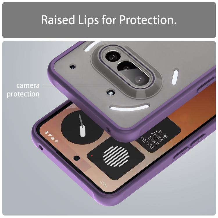 For Nothing Phone 3a Fan Dun Series TPU Hybrid PC Frosted Phone Case