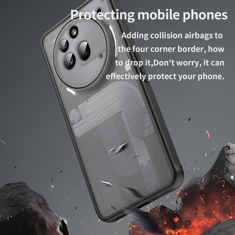 For Nothing Phone 3a Pro Fan Dun Series TPU Hybrid PC Frosted Phone Case