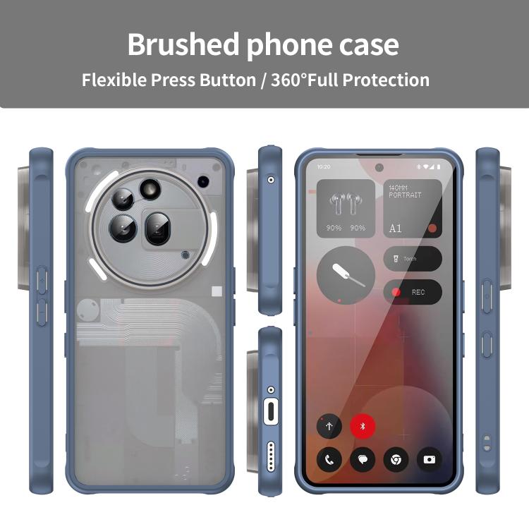 For Nothing Phone 3a Pro Fan Dun Series TPU Hybrid PC Frosted Phone Case