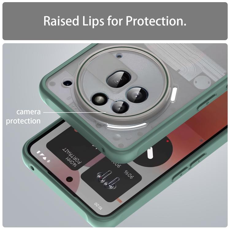 For Nothing Phone 3a Pro Fan Dun Series TPU Hybrid PC Frosted Phone Case