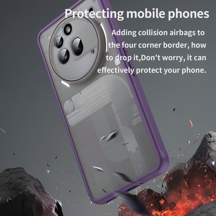 For Nothing Phone 3a Pro Fan Dun Series TPU Hybrid PC Frosted Phone Case