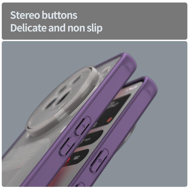 For Nothing Phone 3a Pro Fan Dun Series TPU Hybrid PC Frosted Phone Case