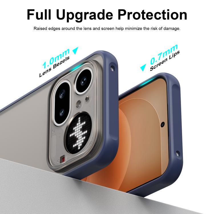 For Nothing Phone 4a Pro Fan Dun Series TPU Hybrid PC Frosted Phone Case