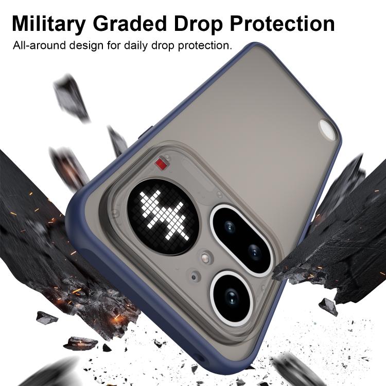 For Nothing Phone 4a Pro Fan Dun Series TPU Hybrid PC Frosted Phone Case