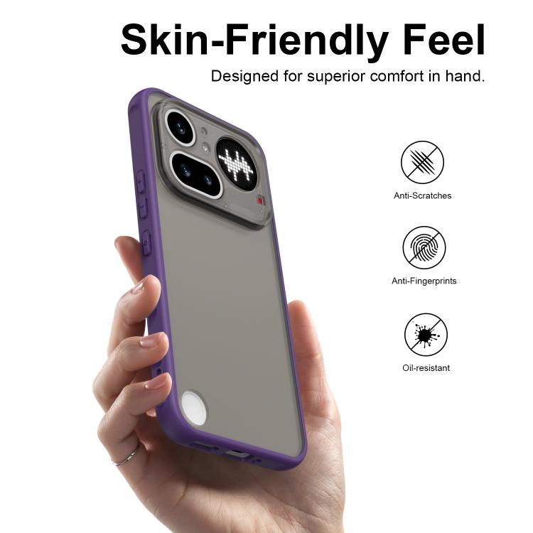 For Nothing Phone 4a Pro Fan Dun Series TPU Hybrid PC Frosted Phone Case