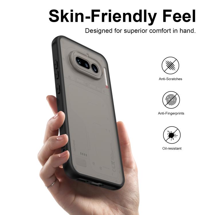 For Nothing Phone 4a Fan Dun Series TPU Hybrid PC Frosted Phone Case