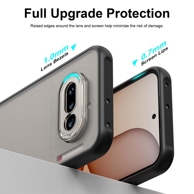 For Nothing Phone 4a Fan Dun Series TPU Hybrid PC Frosted Phone Case