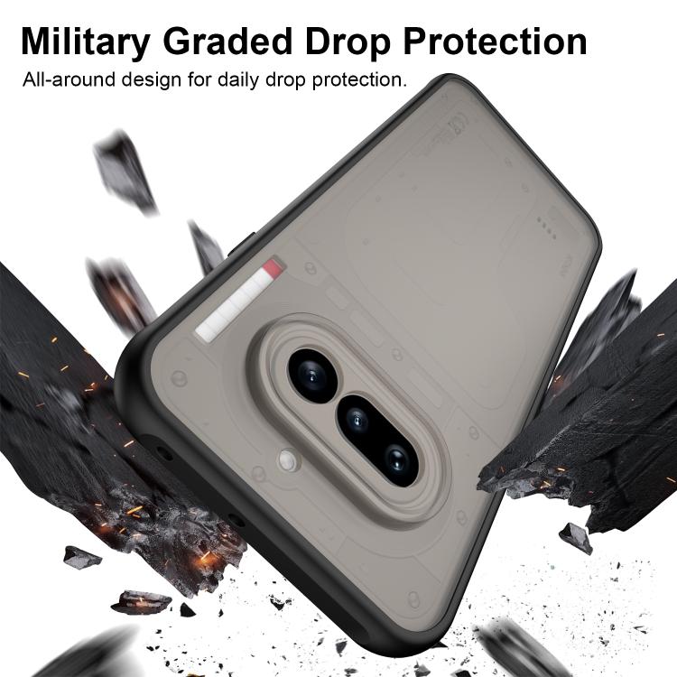 For Nothing Phone 4a Fan Dun Series TPU Hybrid PC Frosted Phone Case