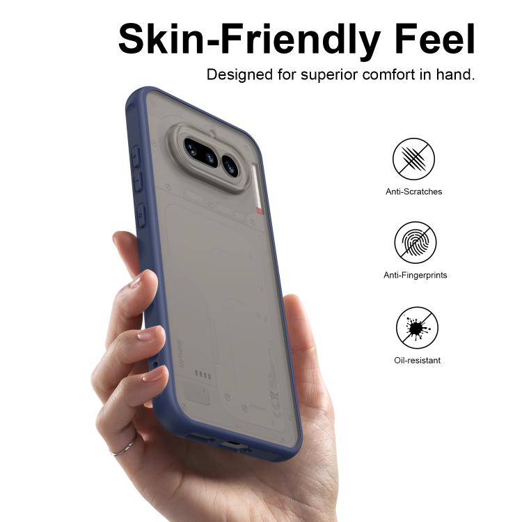 For Nothing Phone 4a Fan Dun Series TPU Hybrid PC Frosted Phone Case