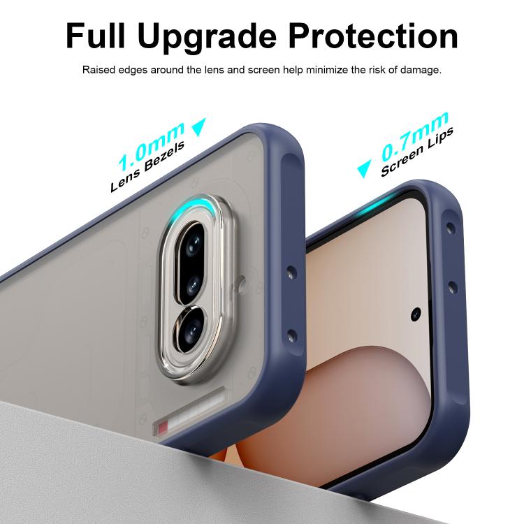 For Nothing Phone 4a Fan Dun Series TPU Hybrid PC Frosted Phone Case