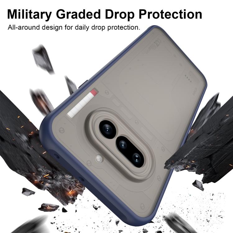 For Nothing Phone 4a Fan Dun Series TPU Hybrid PC Frosted Phone Case