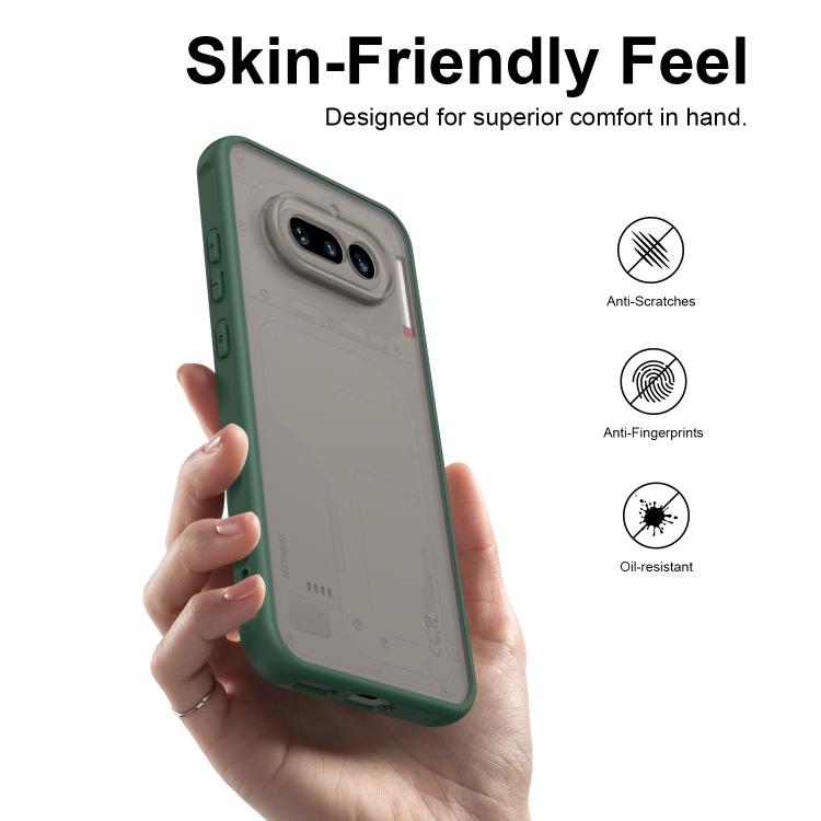 For Nothing Phone 4a Fan Dun Series TPU Hybrid PC Frosted Phone Case