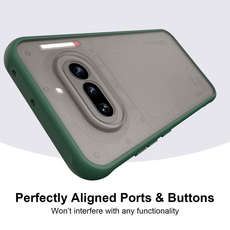 For Nothing Phone 4a Fan Dun Series TPU Hybrid PC Frosted Phone Case