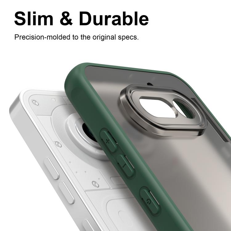 For Nothing Phone 4a Fan Dun Series TPU Hybrid PC Frosted Phone Case