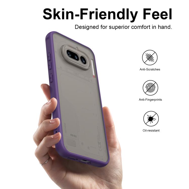 For Nothing Phone 4a Fan Dun Series TPU Hybrid PC Frosted Phone Case