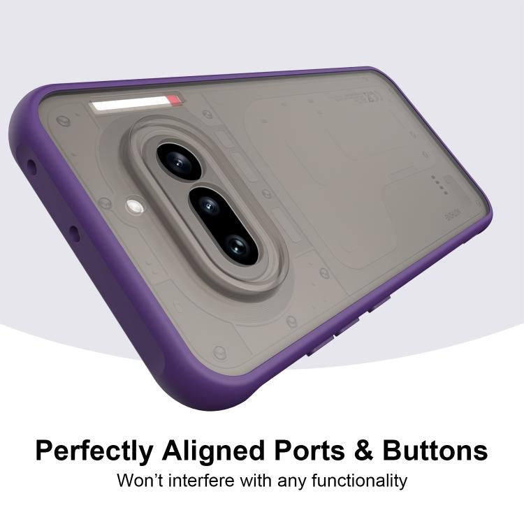 For Nothing Phone 4a Fan Dun Series TPU Hybrid PC Frosted Phone Case