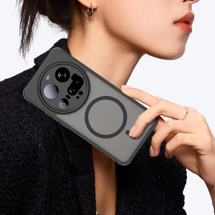 For Xiaomi 15 Ultra Fan Dun Series TPU Hybrid PC Frosted Magsafe Phone Case