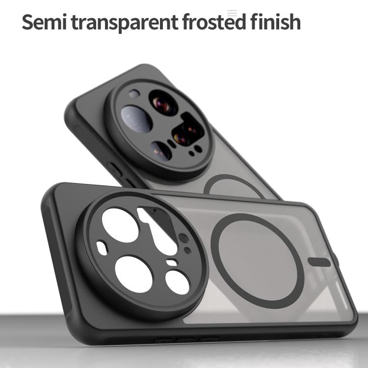 For Xiaomi 15 Ultra Fan Dun Series TPU Hybrid PC Frosted Magsafe Phone Case