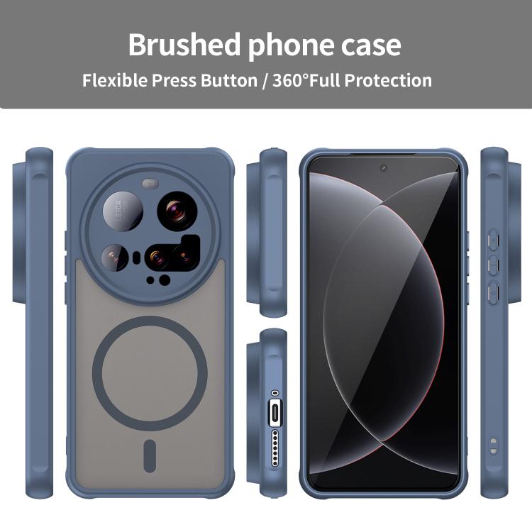 For Xiaomi 15 Ultra Fan Dun Series TPU Hybrid PC Frosted Magsafe Phone Case