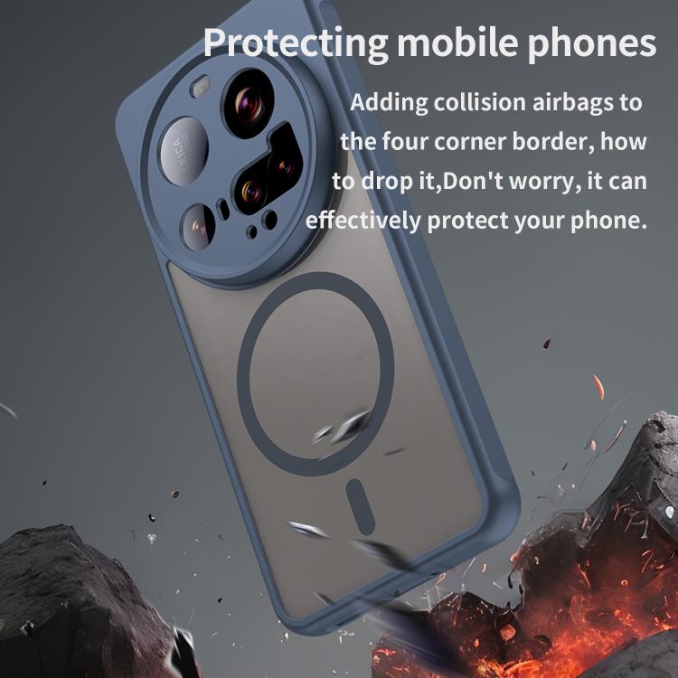 For Xiaomi 15 Ultra Fan Dun Series TPU Hybrid PC Frosted Magsafe Phone Case