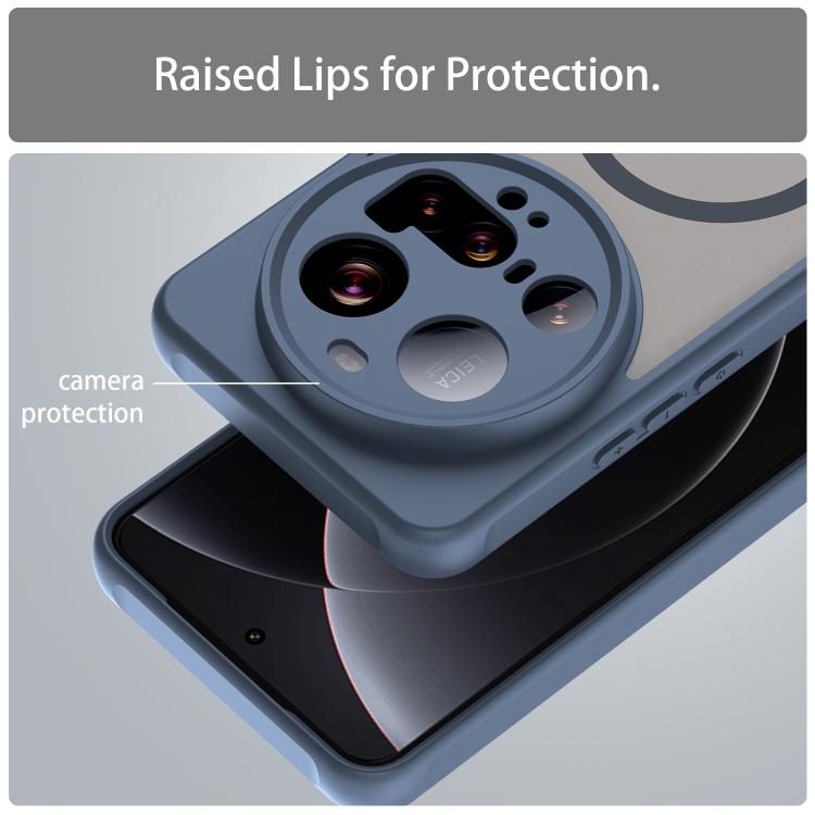 For Xiaomi 15 Ultra Fan Dun Series TPU Hybrid PC Frosted Magsafe Phone Case
