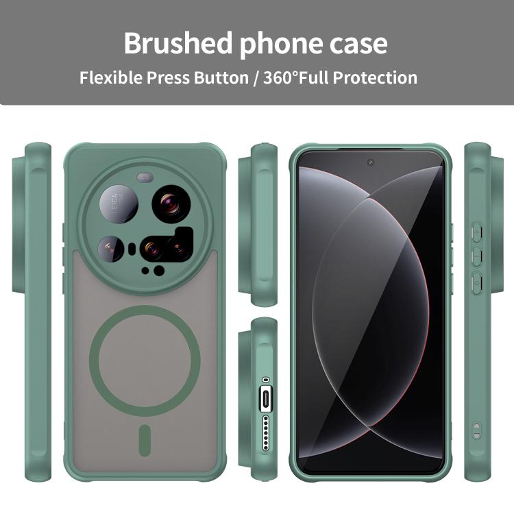For Xiaomi 15 Ultra Fan Dun Series TPU Hybrid PC Frosted Magsafe Phone Case