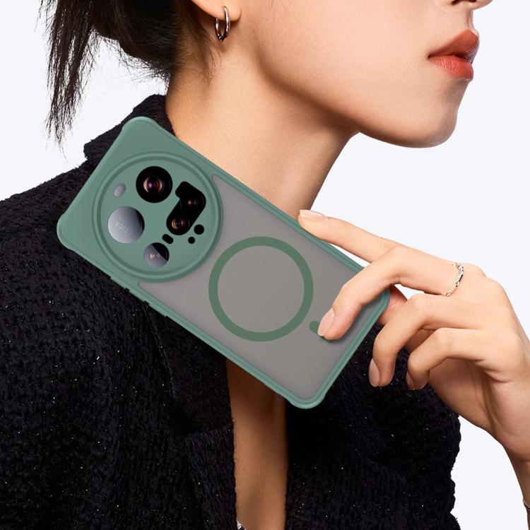 For Xiaomi 15 Ultra Fan Dun Series TPU Hybrid PC Frosted Magsafe Phone Case