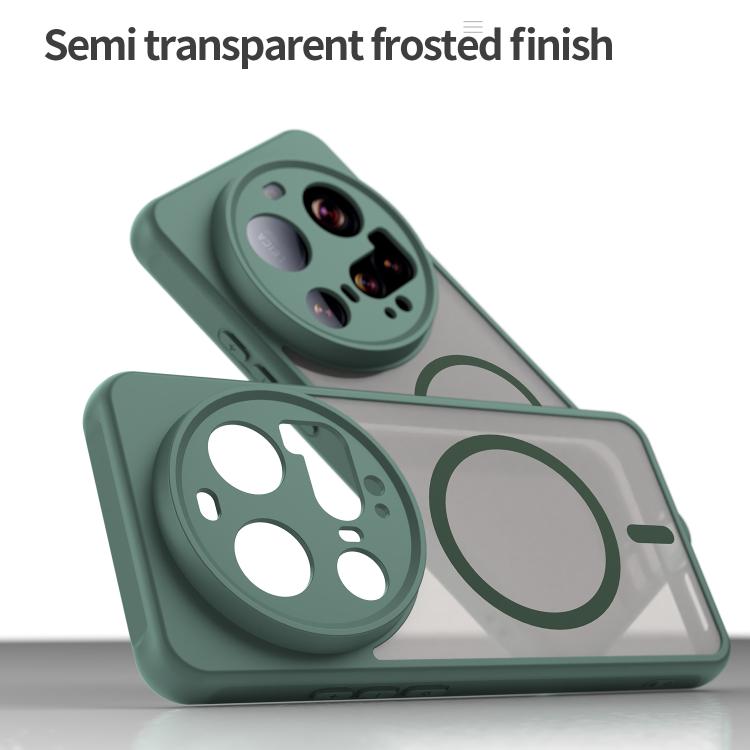 For Xiaomi 15 Ultra Fan Dun Series TPU Hybrid PC Frosted Magsafe Phone Case