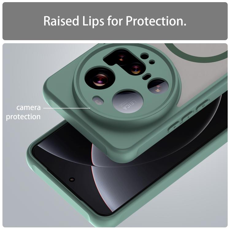 For Xiaomi 15 Ultra Fan Dun Series TPU Hybrid PC Frosted Magsafe Phone Case
