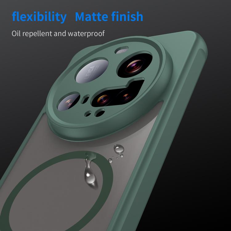 For Xiaomi 15 Ultra Fan Dun Series TPU Hybrid PC Frosted Magsafe Phone Case