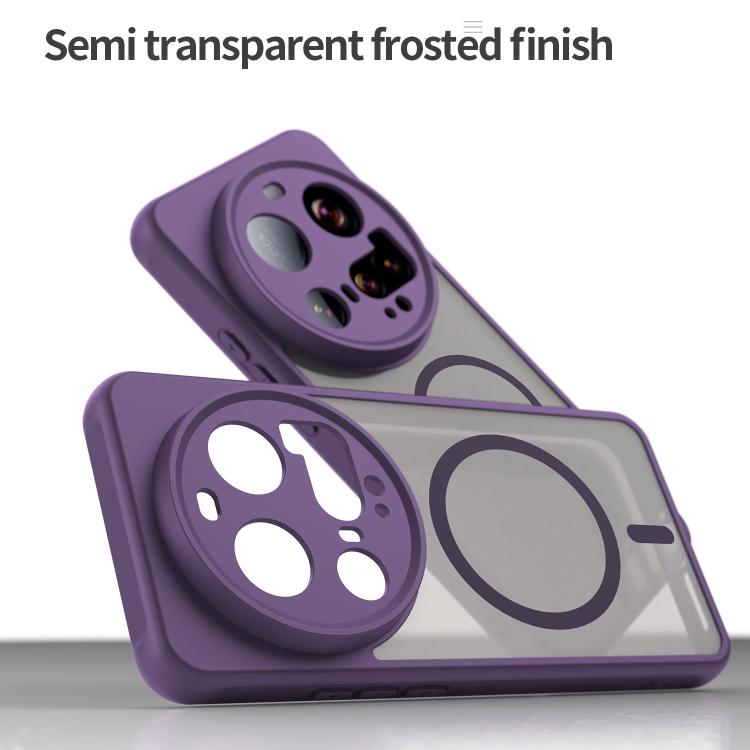 For Xiaomi 15 Ultra Fan Dun Series TPU Hybrid PC Frosted Magsafe Phone Case