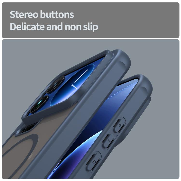 For Xiaomi 17 Pro Max Fan Dun Series TPU Hybrid PC Frosted Magsafe Phone Case